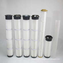 Fines Powder Dust PU Pleated Bag Filter Price